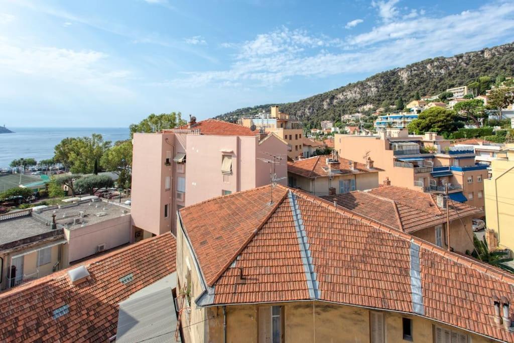 #24 Marie-Claire Suite Sea View/Balcony/Ac/5Min Port فيليوفرُنش سور مير المظهر الخارجي الصورة