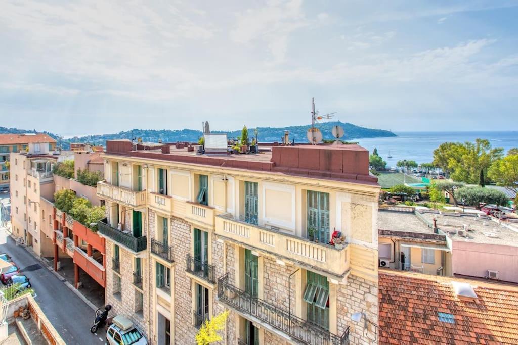 #24 Marie-Claire Suite Sea View/Balcony/Ac/5Min Port فيليوفرُنش سور مير المظهر الخارجي الصورة